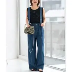 ジャーナルスタンダードレリューム　サスペンダーデニム