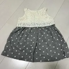 baby GAP ドット柄レースワンピース 12-18ヶ月