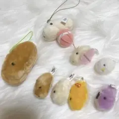 カピバラさん　ちびふわマスコット　8個セット