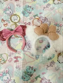 ディズニー　カチューシャキーチェーン