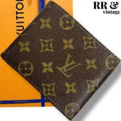 LOUIS VUITTON モノグラム 二つ折り財布 ポルトフォイユ・マルコ