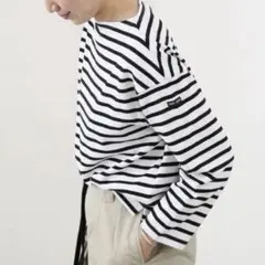 セントジェームス ウェッソン ルーズ　ホワイト/ブラック　XS IENA