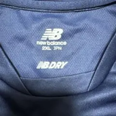New Balance Tシャツ ネイビー 2XL