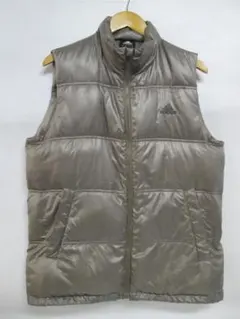 adidas アディダス ダウンベスト O グレージュ