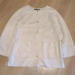 ノーカラー　アウター