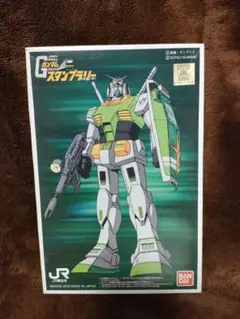 JR東日本 機動戦士ガンダムスタンプラリー告知ポスター B1サイズ 非売品 1/144 RX-78-2 ガンダム JR東日本 E235系Ver. プラモデル (「JR