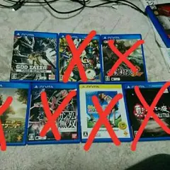 Psvitaソフト バラ売りok値段は説明欄