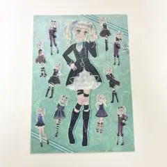 アイカツ クリアファイルコレクション 藤堂ユリカ ガシャポン ガチャガチャ