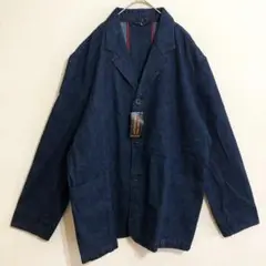 新品タグ付　デッド　濃紺　ROLLER GEAR　デニム　テーラード　インディゴ