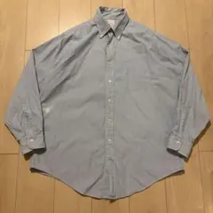 90s ブルックスブラザーズ makers ストライプシャツ USA製 16-3