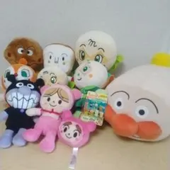 アンパンマンぬいぐるみ 10点セット　平成レトロ