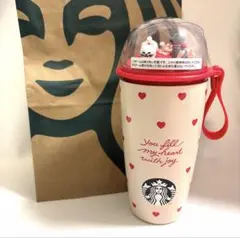 【新品・未使用品】スターバックス　バレンタイン2026 ハート柄タンブラー