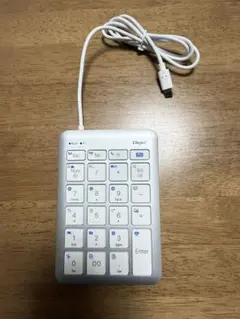 ナカバヤシ Digio2 テンキー TNK-SU235SLW 有線 USB接続のサムネイル