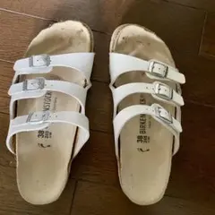 【BIRKENSTOCK Florida サンダル ホワイト】のサムネイル