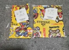 ヒステリックミニ　ヤンキーテディ　総柄レギンスパンツとTシャツ　ヒスミニ