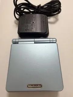 Nintendo ゲームボーイアドバンスSP 純正充電器付き 水色