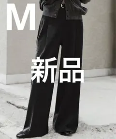 DOUBLE-FACED DEEP TUCK BAGGY SLACKS