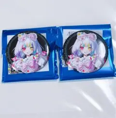 魔法少女ノ魔女裁判 まねきねこ 夏目アンアン 城ケ崎ノア 缶バッジ ま
