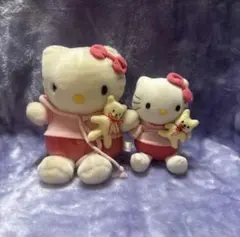 ハローキティぬいぐるみ ペア/レトロ