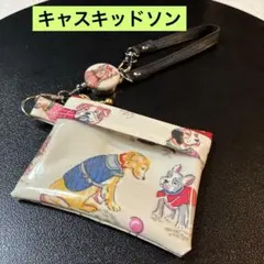 ☆大きめ！動物柄A5のノートも入るキャスキッドソン ラミネート生地