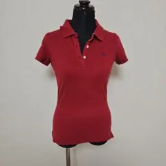 Abercrombie & Fitch ポロシャツ レッド Sのサムネイル