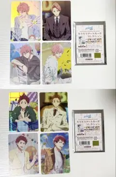 Free! バースデー　キラキラアートカード 鴫野貴澄　椎名旭