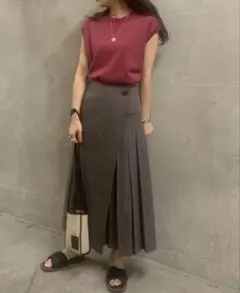Mila Owen 巻きスカート おしゃれ　美品　大人
