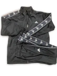 アディダス (adidas) ジャージ 上下セットアップ ブラック