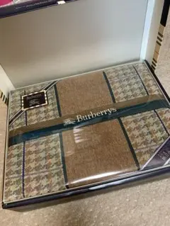 Burberrys チェック柄 タオルケット 140x100cm