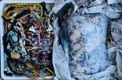 M*♡様 アクセサリー等 silver 刻印 珊瑚 解体遺品整理 ジャンク総重1