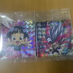 ドラゴンボール超 スーパーヒーロー シール 孫悟飯 パンのサムネイル