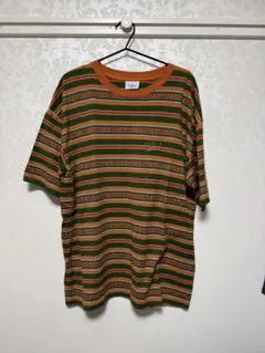 Keboz ボーダー Tシャツ マルチカラー L