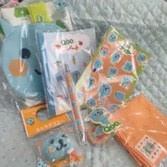 Qoo クー グッズ まとめ売り ぬいぐるみ ノート ペン