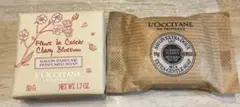 ロクシタン　チェリーブロッサム 50g シアソープ　ミルク25g 化粧石けん　桜