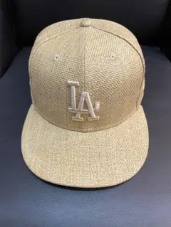 New Era 59FIFTY LAキャップ 7 1/4 ベージュ