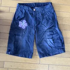HYDROGEN ハイビスカス刺繍 カーゴショートパンツのサムネイル