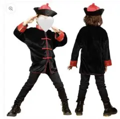 120 チャイナ カンフー キョンシー コスプレ ハロウィン キッズ