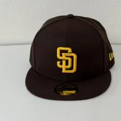 New Era 59FIFTY SD ブラウンキャップ 7 5/8