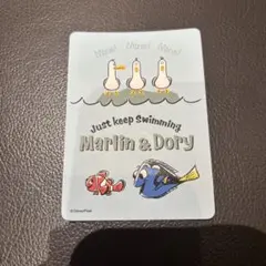 ディズニージャンケンカード ファインディングニモ マーリン＆ドリー