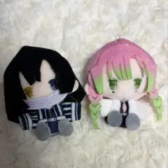 鬼滅の刃　プラッシュマスコット　甘露寺蜜璃　伊黒小芭内