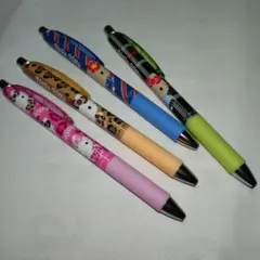 ハローキティ ボールペン 4本セット
