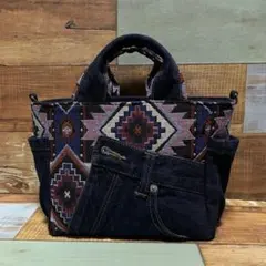 デニムリメイクバッグ