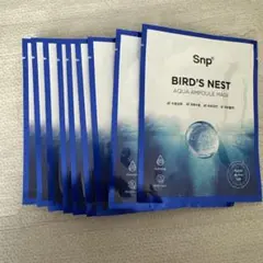 Snp BIRD'S NEST AQUA AMPOULE MASK 9枚のサムネイル