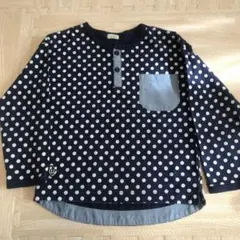 ラグマート　ドットTシャツ120cm