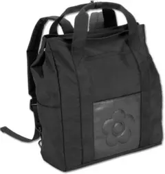 【美品】MARY QUANT リュック トートバッグ　2way 黒　A4 可
