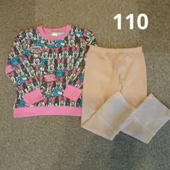 裏起毛　トレーナー　110　ミニー　女の子　ボトムス　長ズボン　ロングパンツ