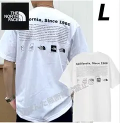 ノースフェイス Tシャツ ヒストリカルロゴ 新品 L 白 ホワイトのサムネイル
