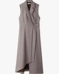 新品未使用 SNIDELノースリテーラードロングワンピース 0サイズ