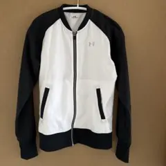 Under Armour ジップアップ ブルゾン ホワイト×ブラック SMのサムネイル
