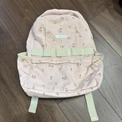 女の子　リュック いちご柄 ピンクのサムネイル